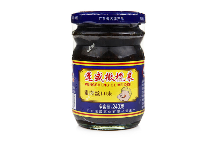 FENG SHENG MEAT OLIVE 240G